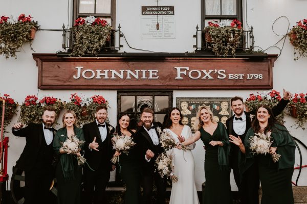 wedding at johnnie fox's
